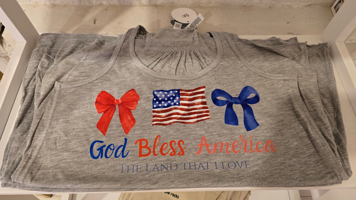God Bless America Tank