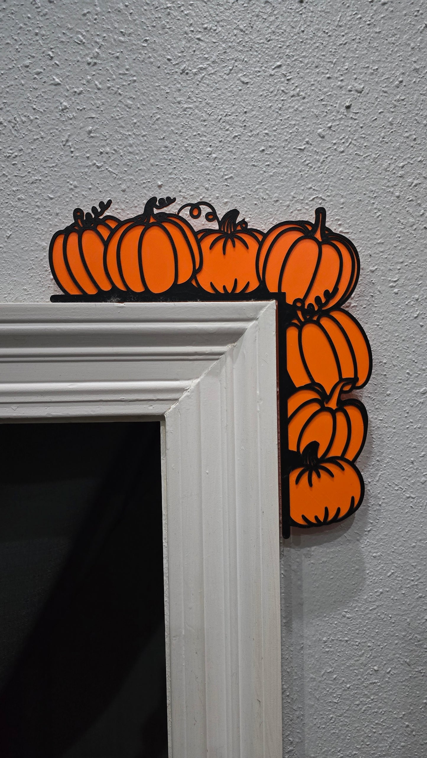 Pumpkin Door Corner