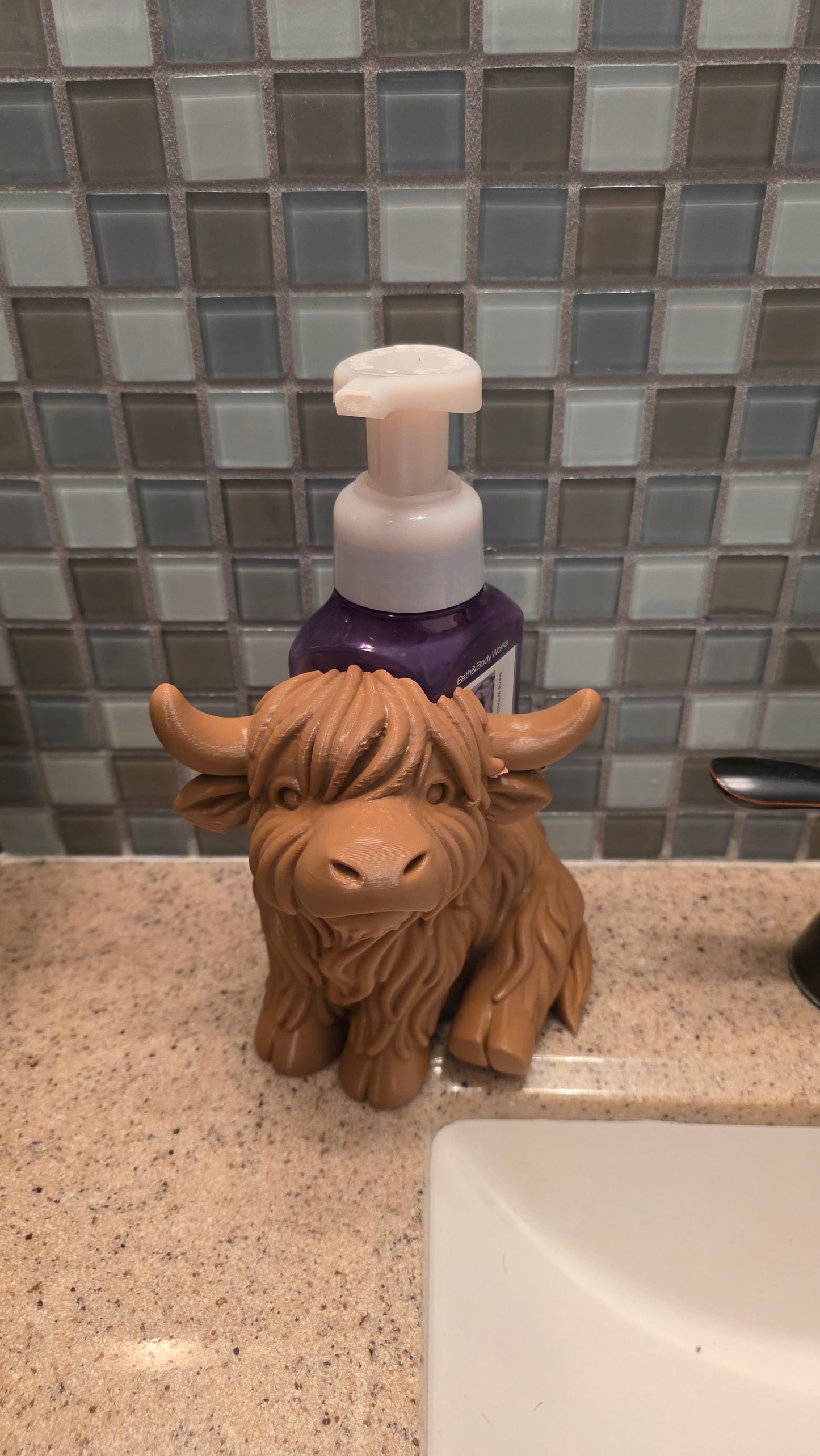 Highland Cow Soap Holder