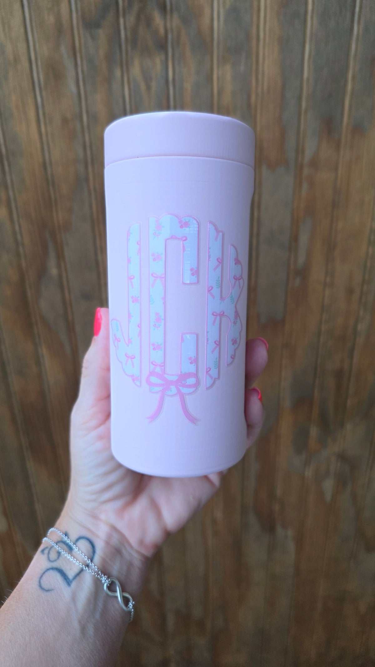 Monogram Slim Can Holder