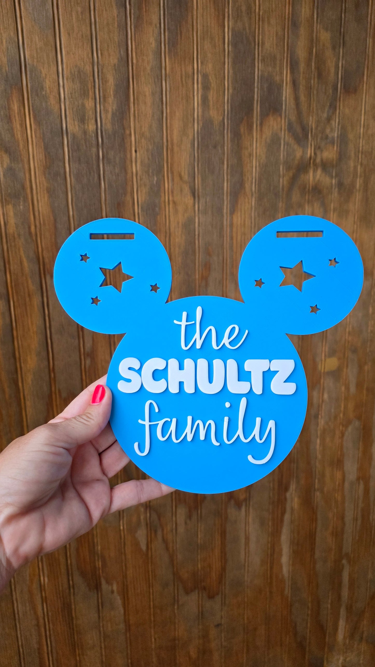 Disney Stroller Name Plate
