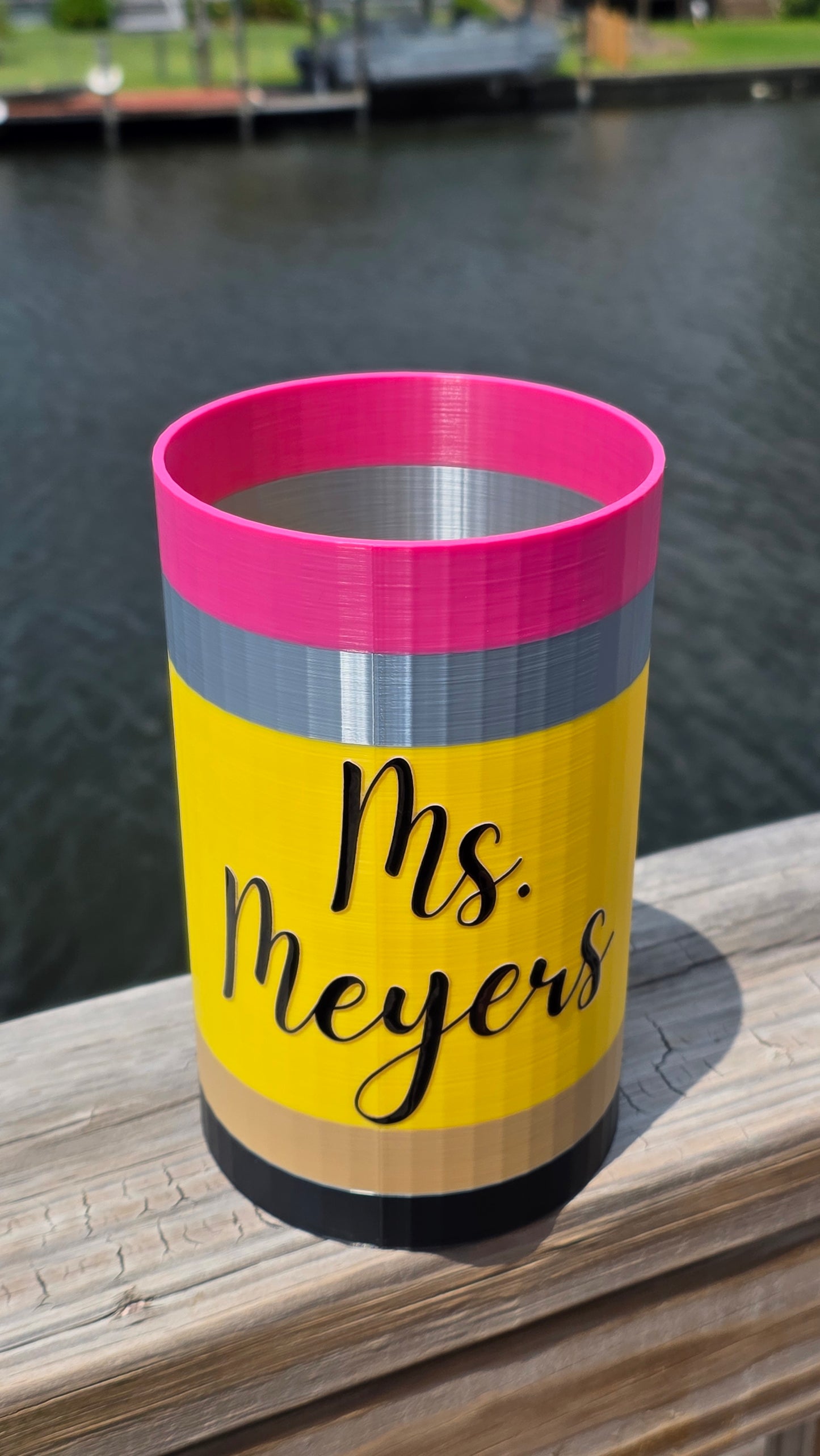 Pencil Cleaning Wipes Holder