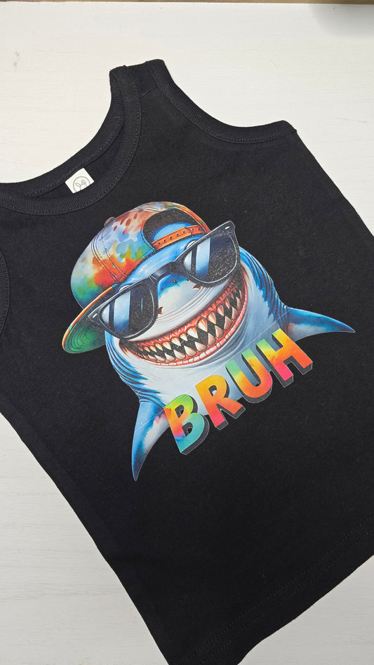 Bruh Shark Tee
