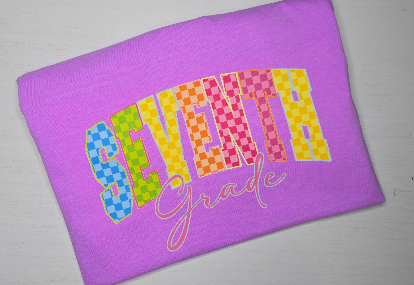 Girl's Purple Grade Tee