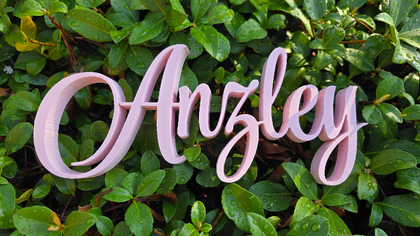Custom Two Name Signs