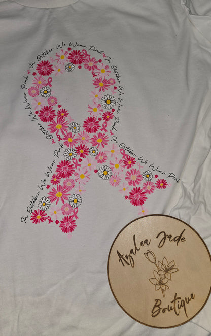 In October...Flower Tee