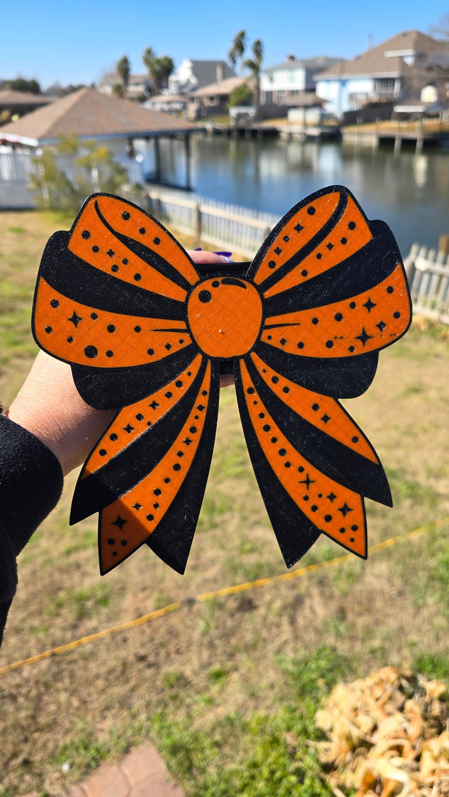 3D Printed Bow Trailer Hitch Cover