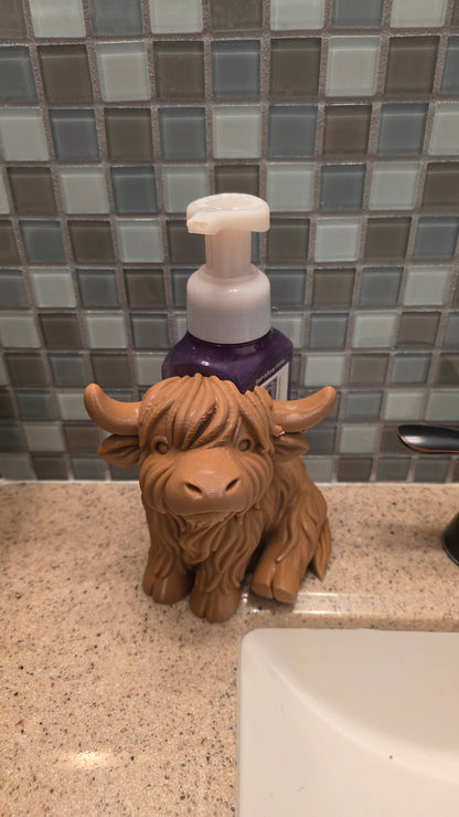 Highland Cow Soap Holder