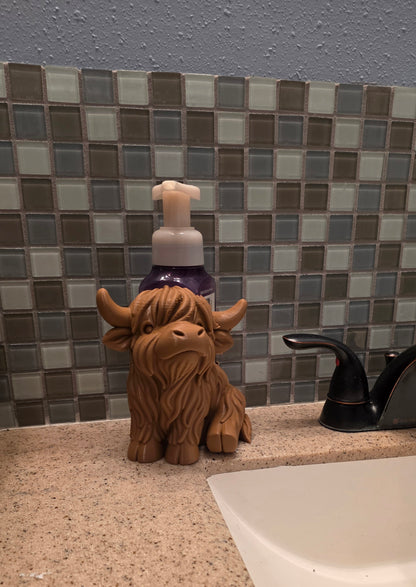 Highland Cow Soap Holder