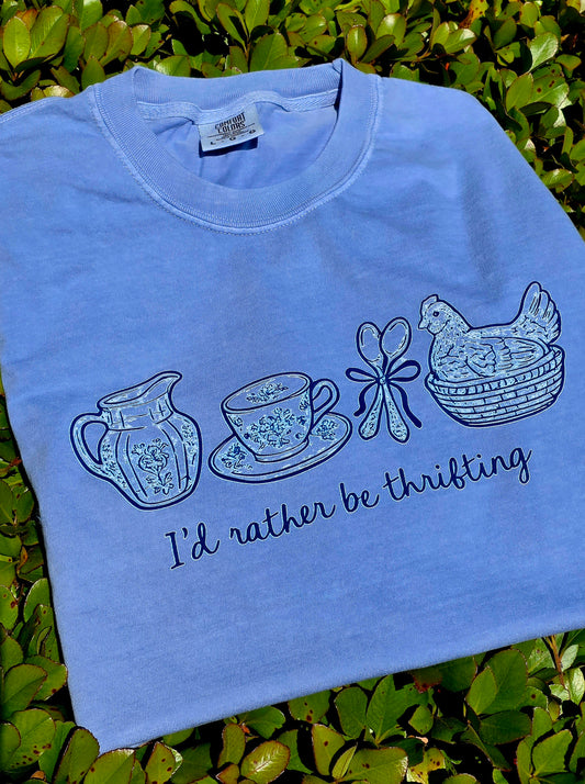 I'd Rather Be Thrifting Tee