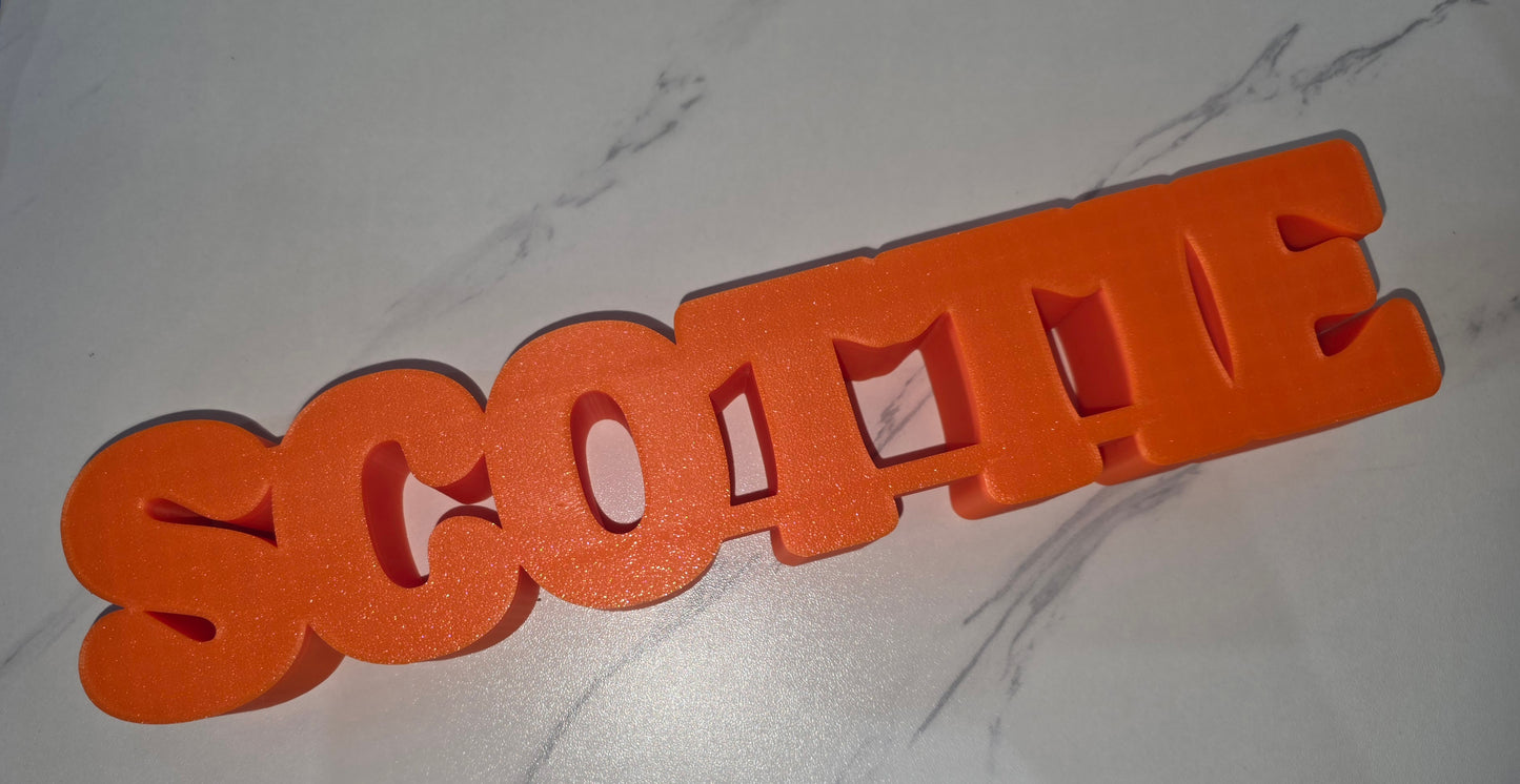 Personalized Sand Mold