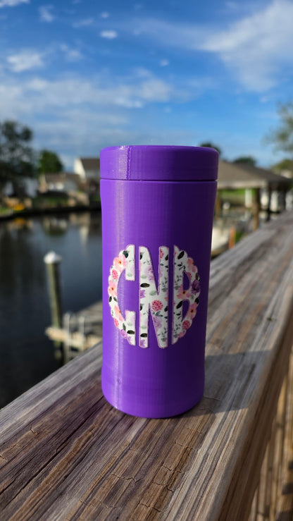 Monogram Slim Can Holder