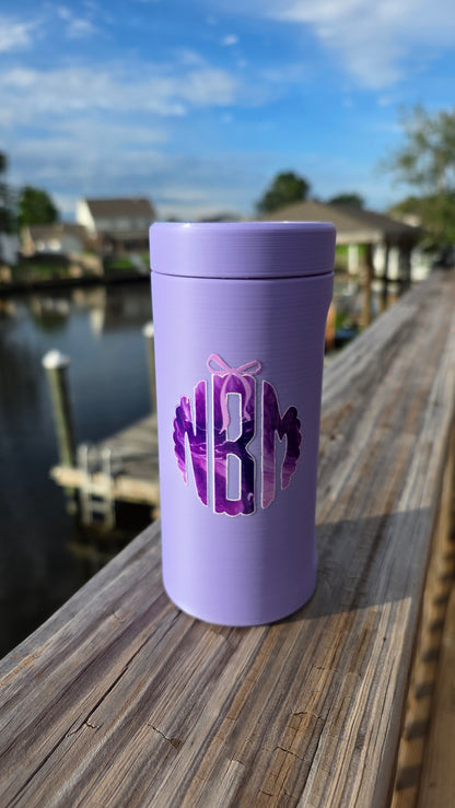 Monogram Slim Can Holder