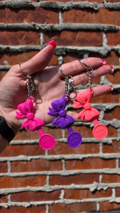 Aldi Quarter Bow Keychain