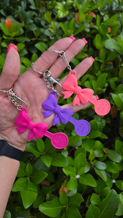 Aldi Quarter Bow Keychain