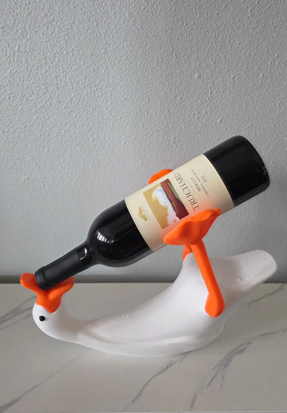 Goose Wine Bottle Stand