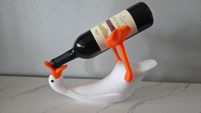 Goose Wine Bottle Stand
