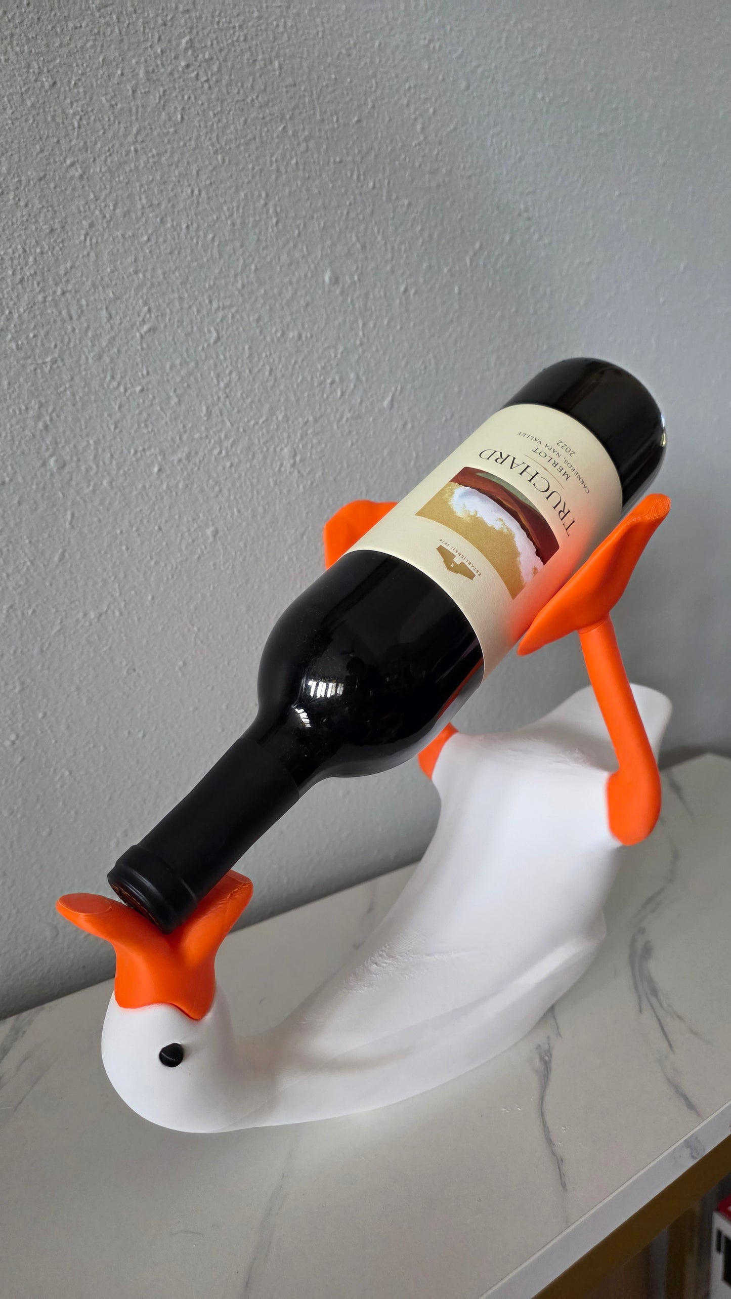 Goose Wine Bottle Stand