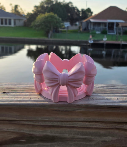 Bow Candel Holder