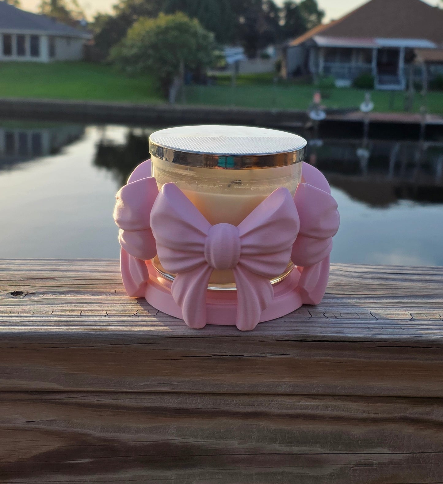 Bow Candel Holder