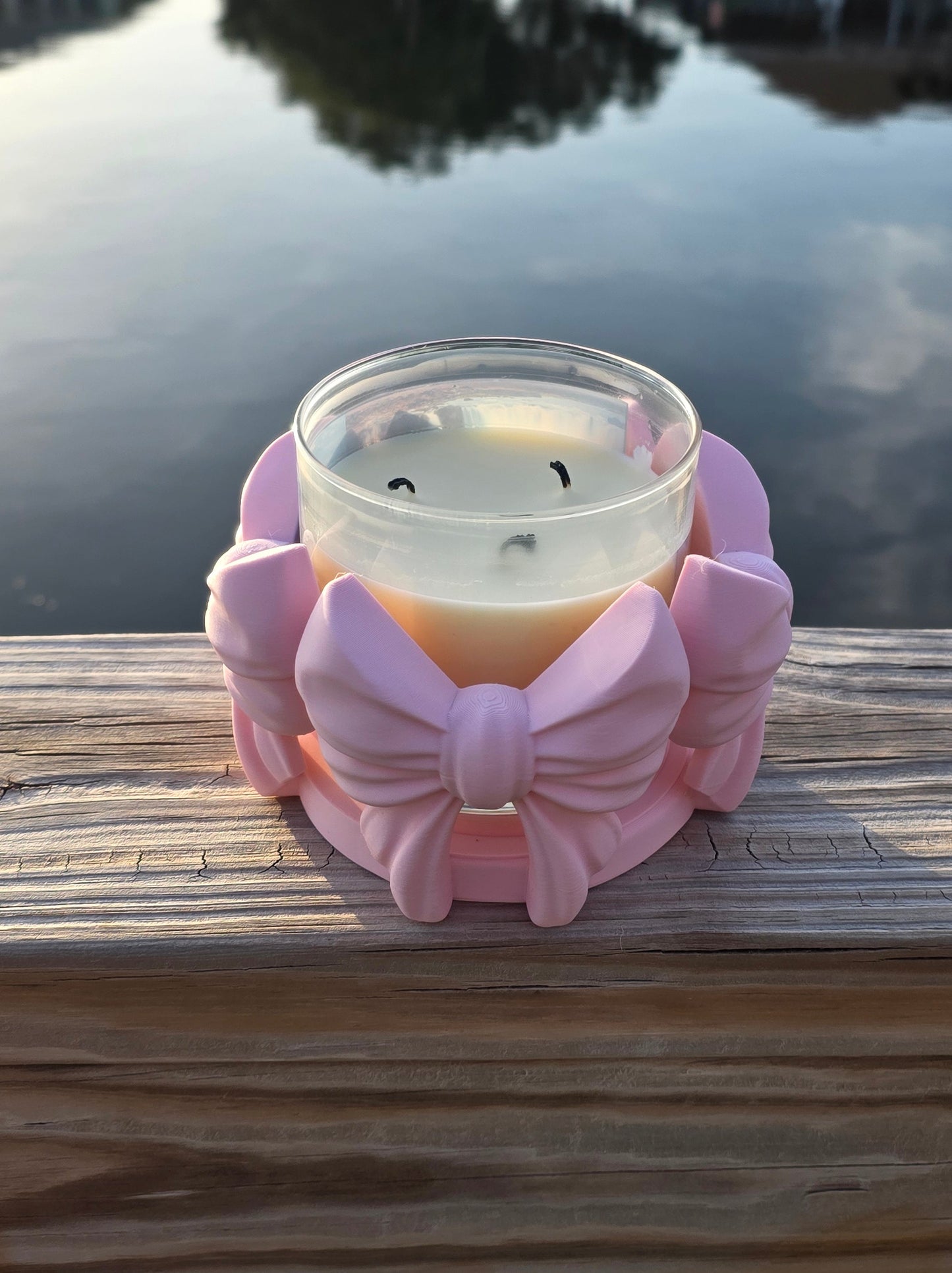 Bow Candel Holder