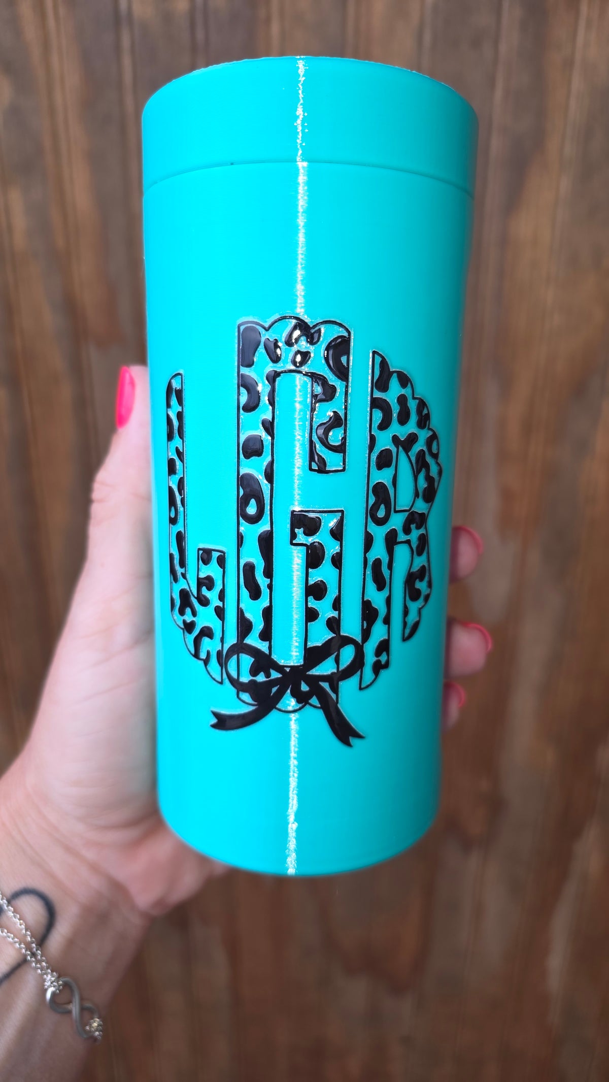 Monogram Slim Can Holder