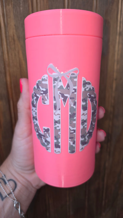 Monogram Slim Can Holder