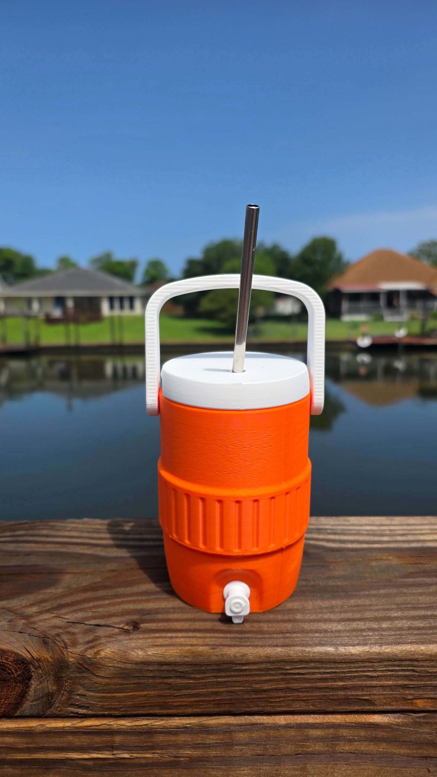 Retro Cooler Can Holder - Regular Size