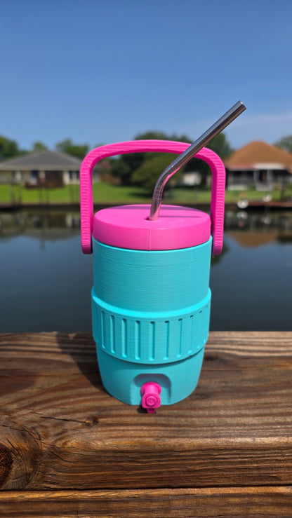 Retro Cooler Can Holder - Regular Size