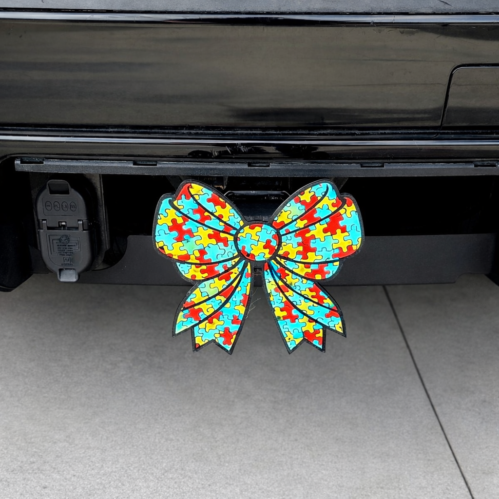 3D Printed Bow Trailer Hitch Cover