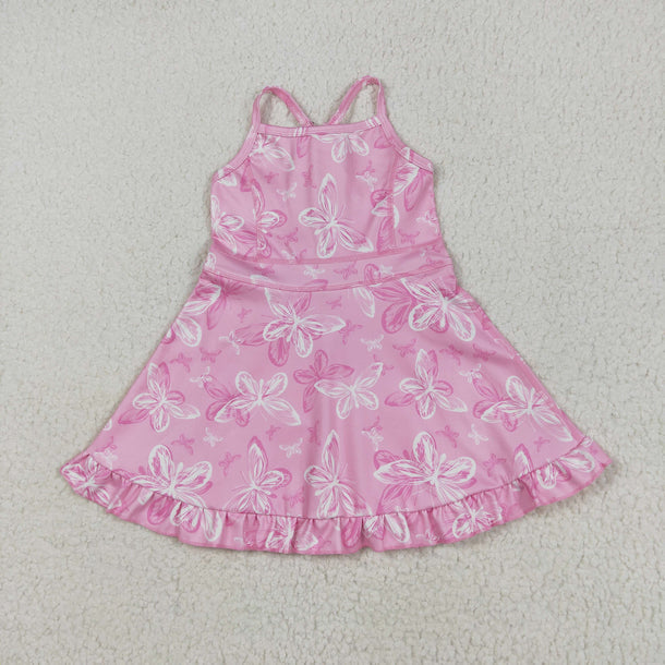 Girl's Athletic Patterned Dresses