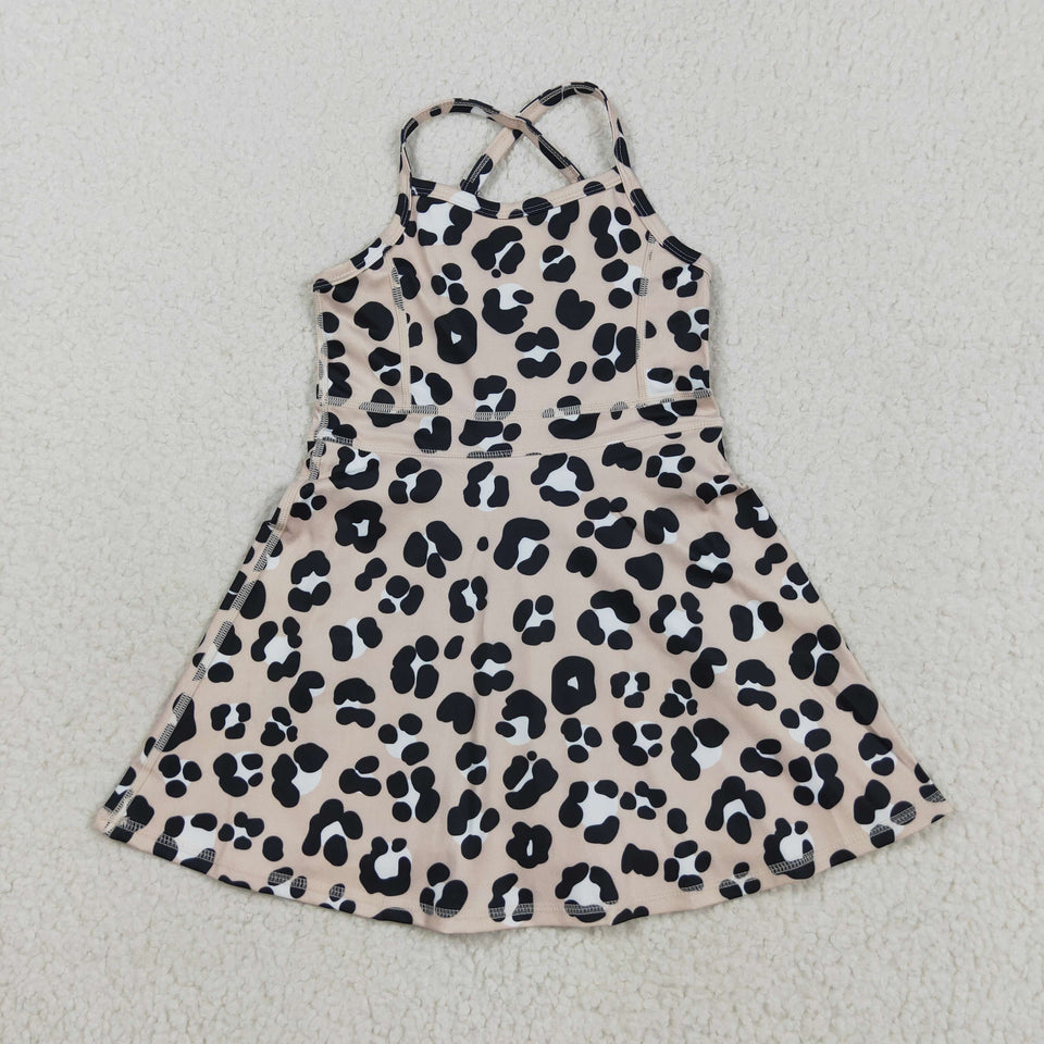 Girl's Athletic Patterned Dresses