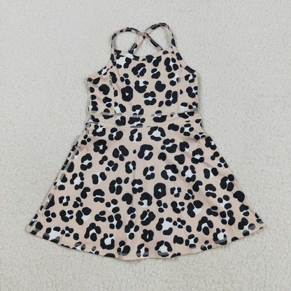 Girl's Athletic Patterned Dresses