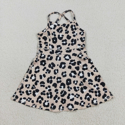 Girl's Athletic Patterned Dresses