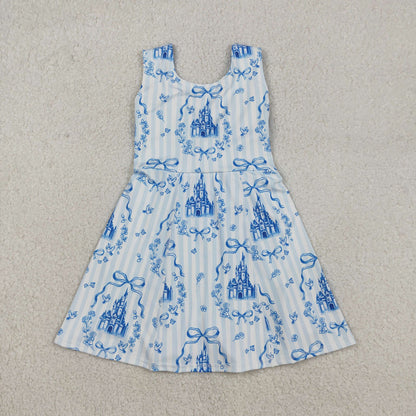 Girl's Athletic Patterned Dresses