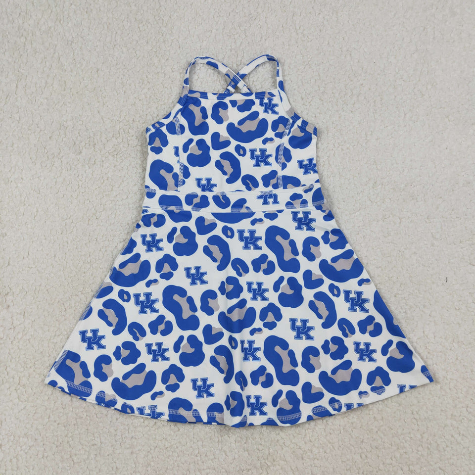 Girl's Football Team Athletic Dresses