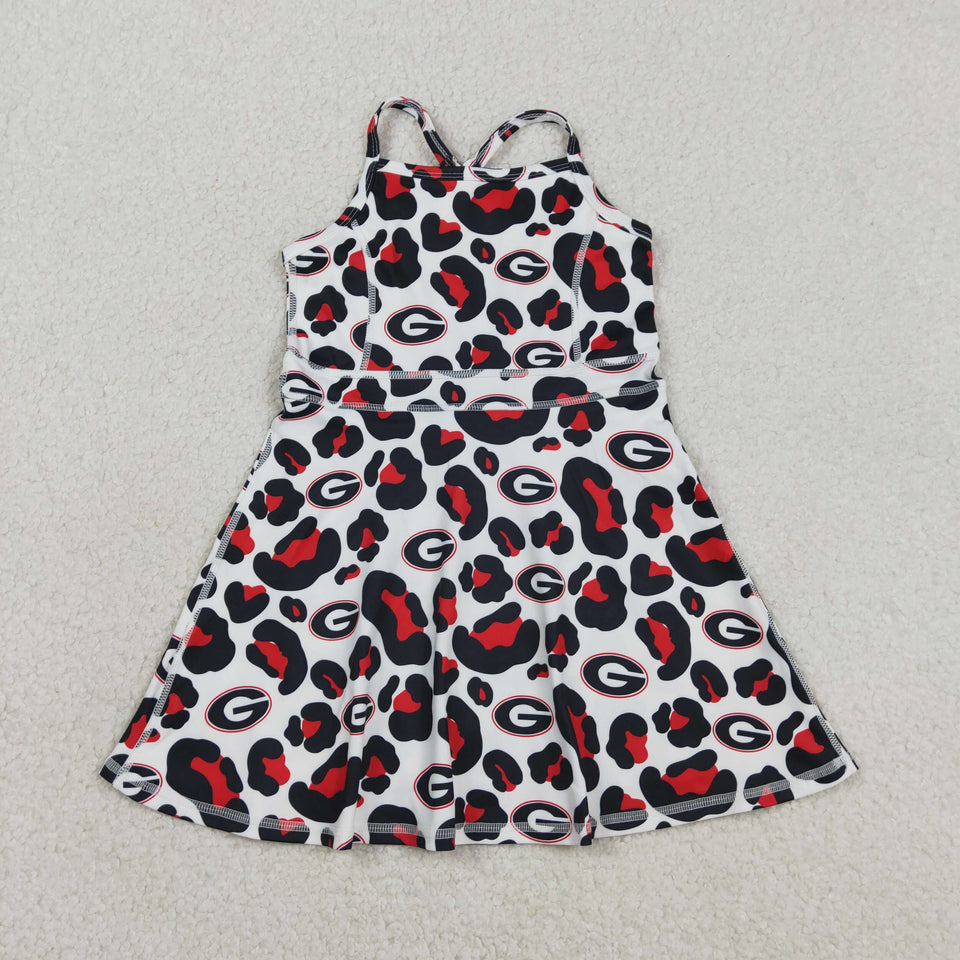 Girl's Football Team Athletic Dresses