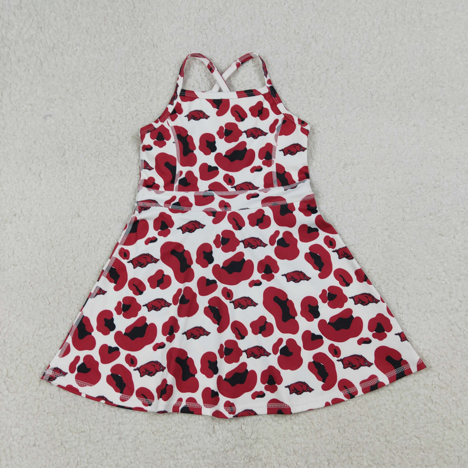 Girl's Football Team Athletic Dresses