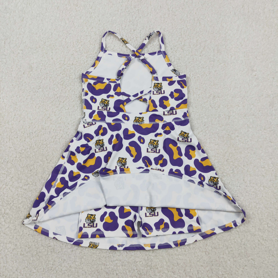 Girl's Football Team Athletic Dresses