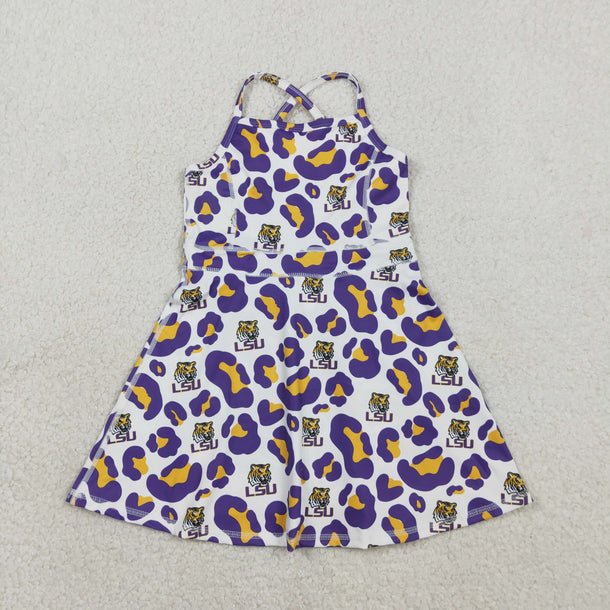 Girl's Football Team Athletic Dresses