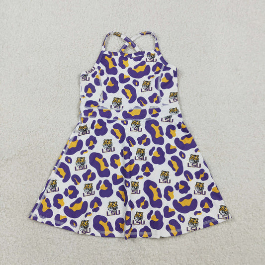 Girl's Football Team Athletic Dresses