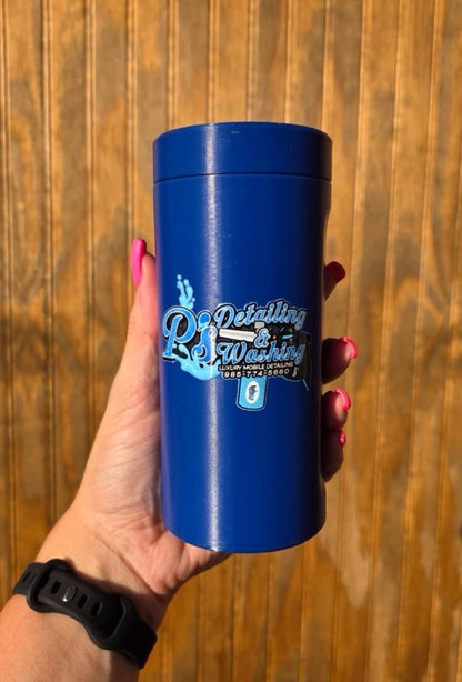 Small Business Logo Slim Can Holders