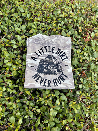 A Little Dirt Never Hurt Boy's Tee