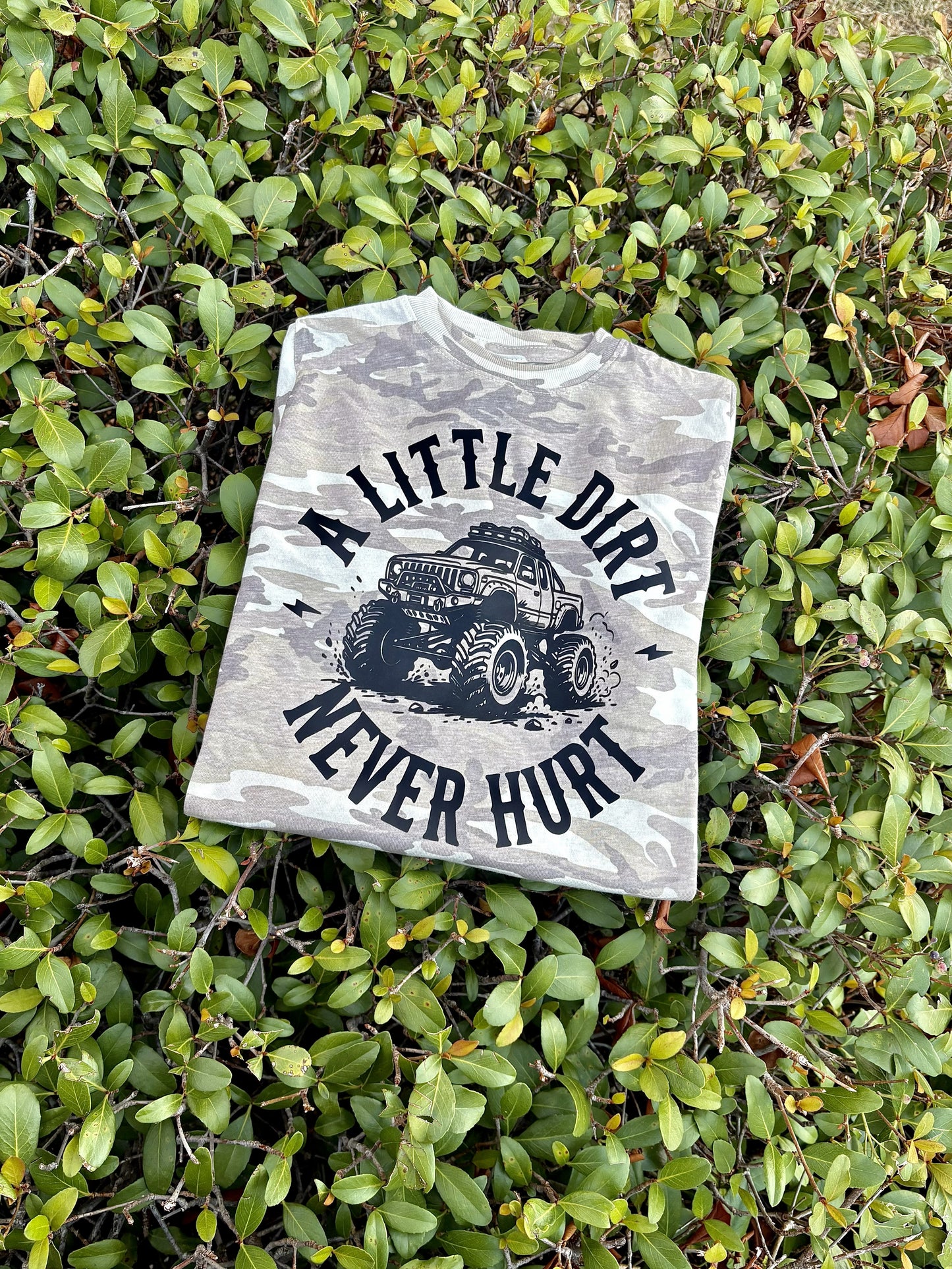 A Little Dirt Never Hurt Boy's Tee