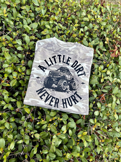 A Little Dirt Never Hurt Boy's Tee