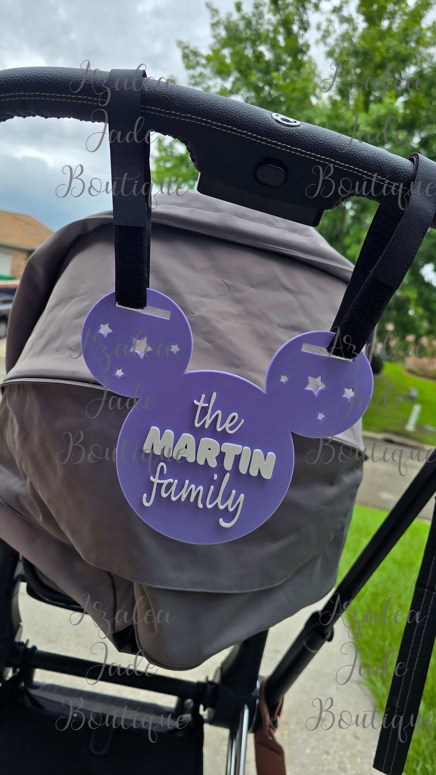 Disney Stroller Name Plate