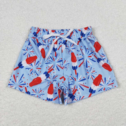Boy's Swim Trucks