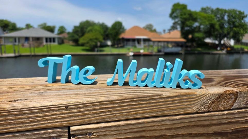 Custom Two Name Signs