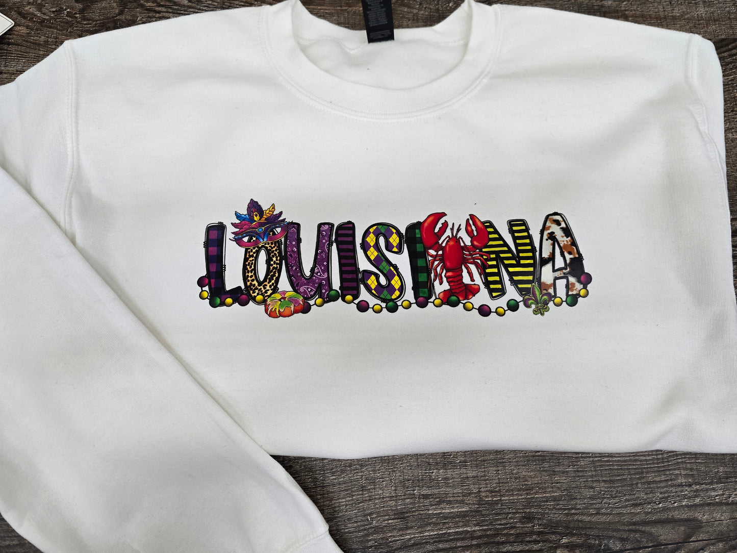 Louisiana Mardi Gras Graphic Tees