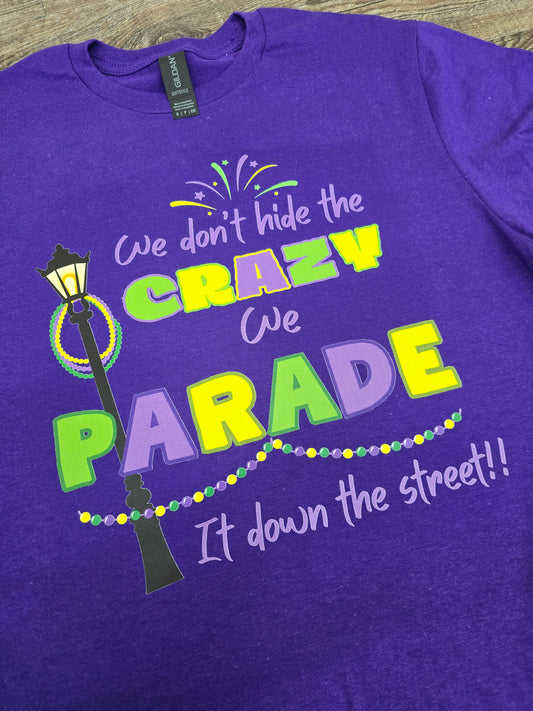 We don't hide the CRAZY